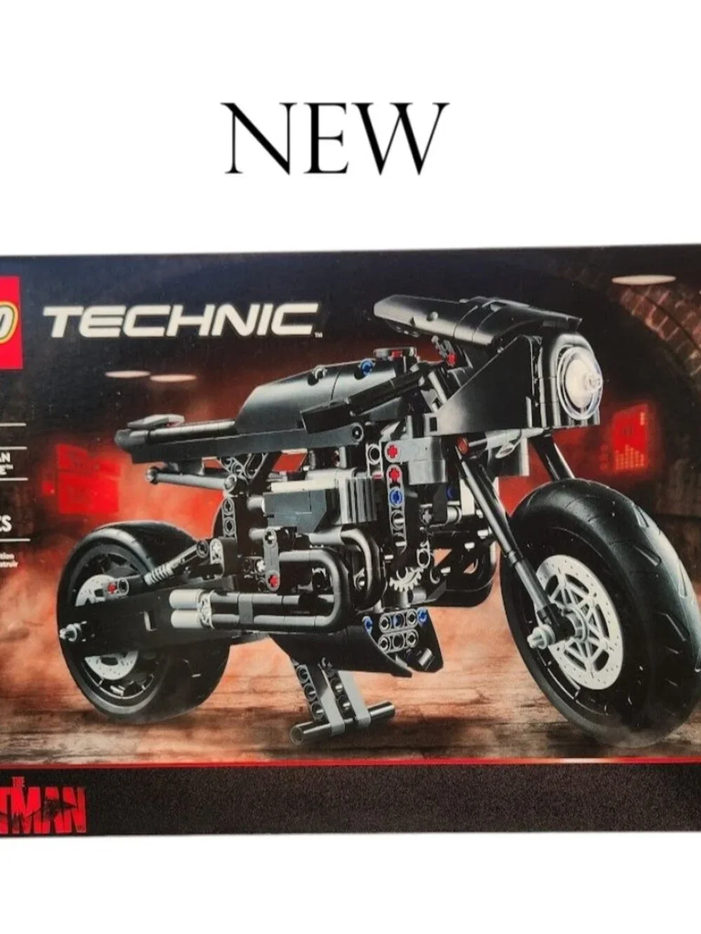 NEW LEGO Technic Batman BATCYCLE Set 42155 Motorcycle Collectible Toy Model Buil